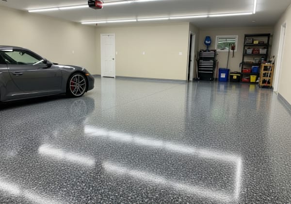 Home value increase with epoxy flooring in Camden NJ