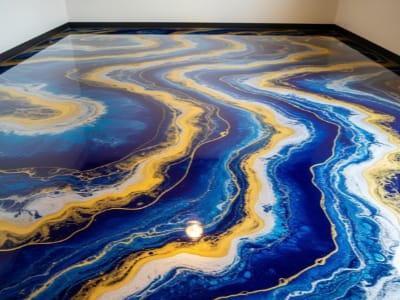 Custom pattern epoxy design Camden NJ